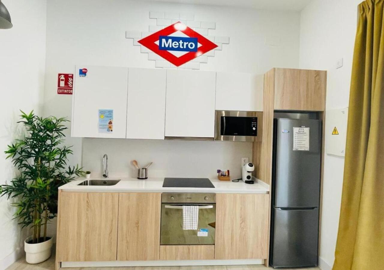 マドリードNuevo 5 Personas Super Centrico Retiro Lujoアパートメント エクステリア 写真